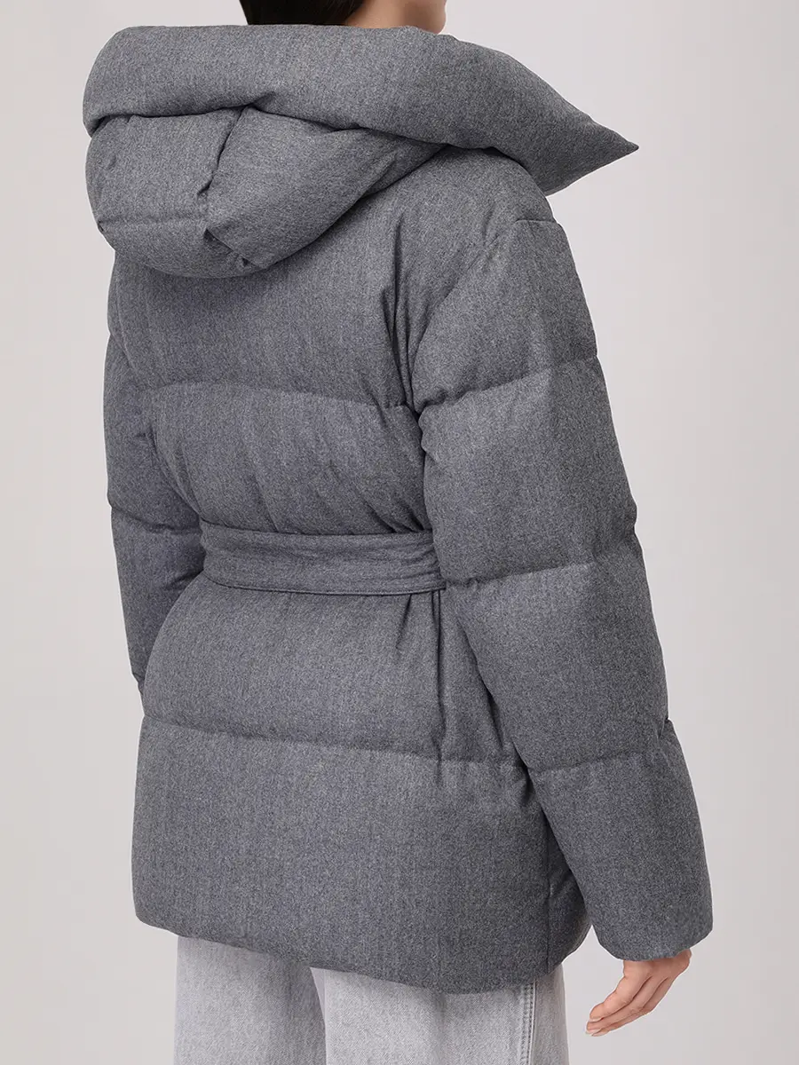 Пуховик стеганый