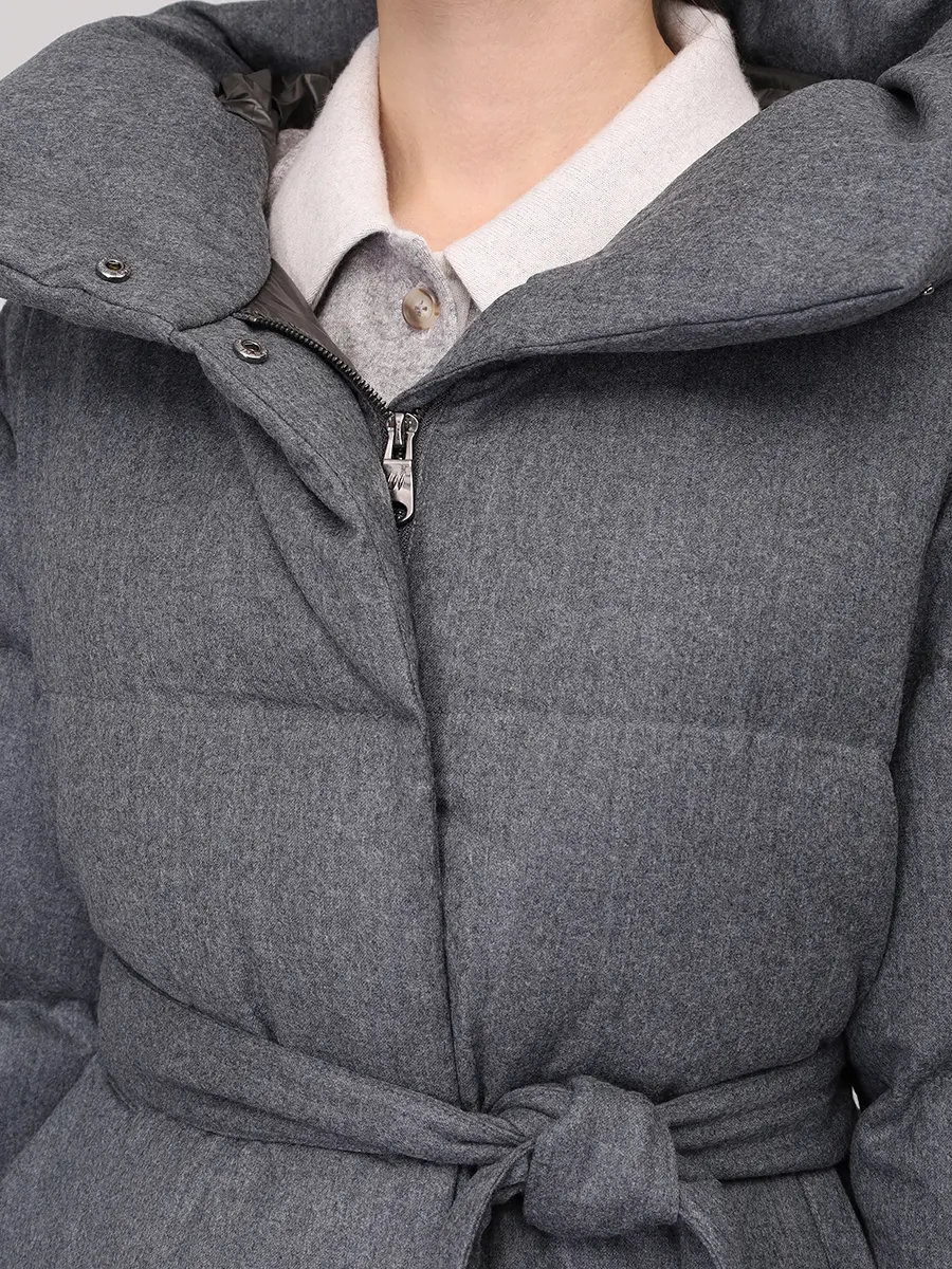 Пуховик стеганый