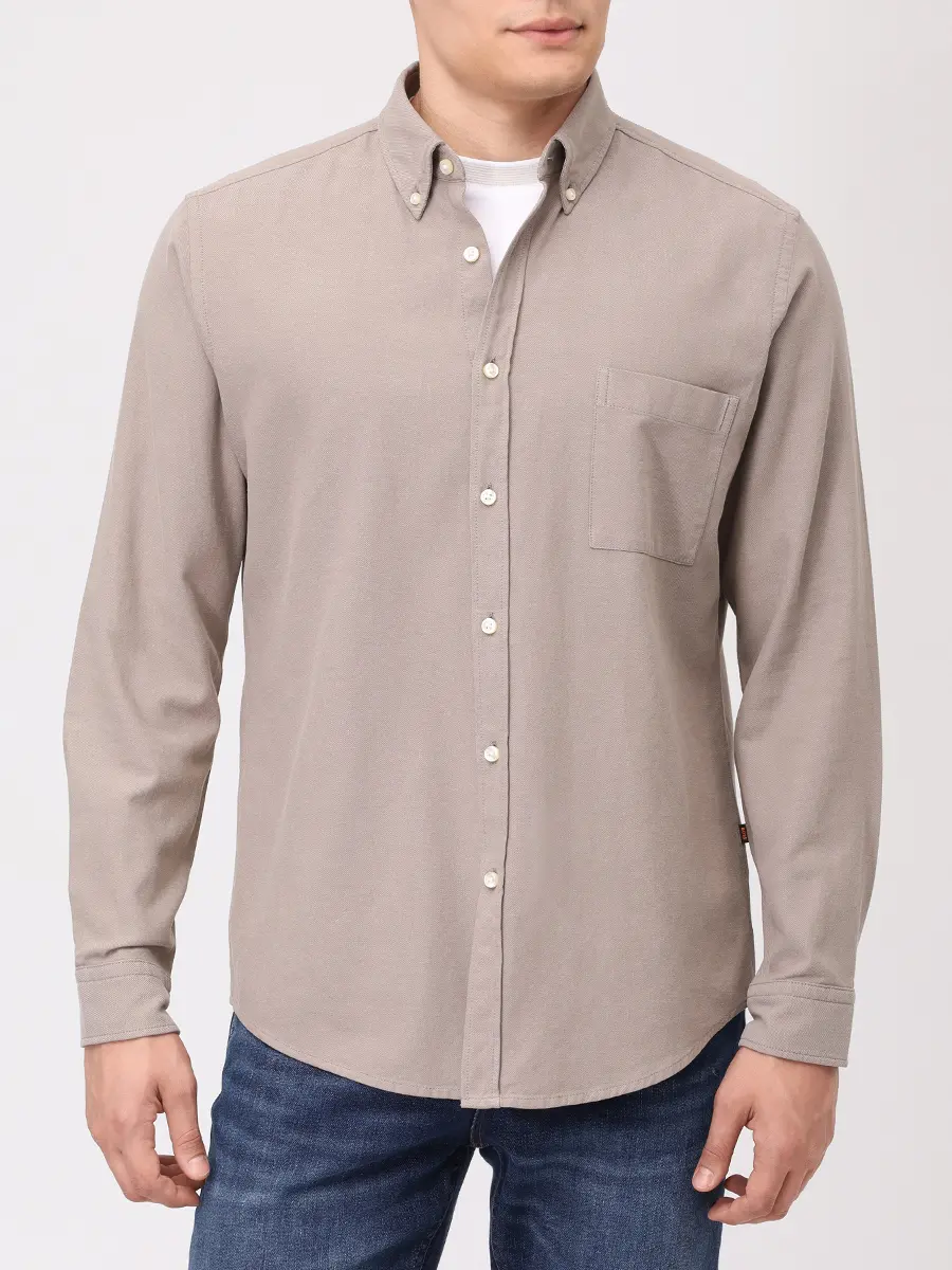 Рубашка Regular Fit хлопковая