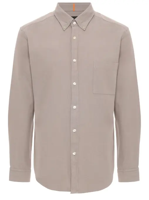 Рубашка Regular Fit хлопковая BOSS