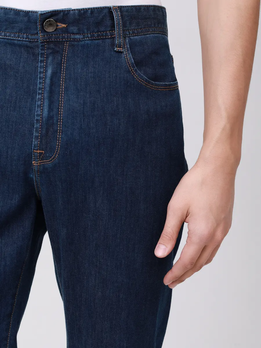 Джинсы Regular Fit хлопковые