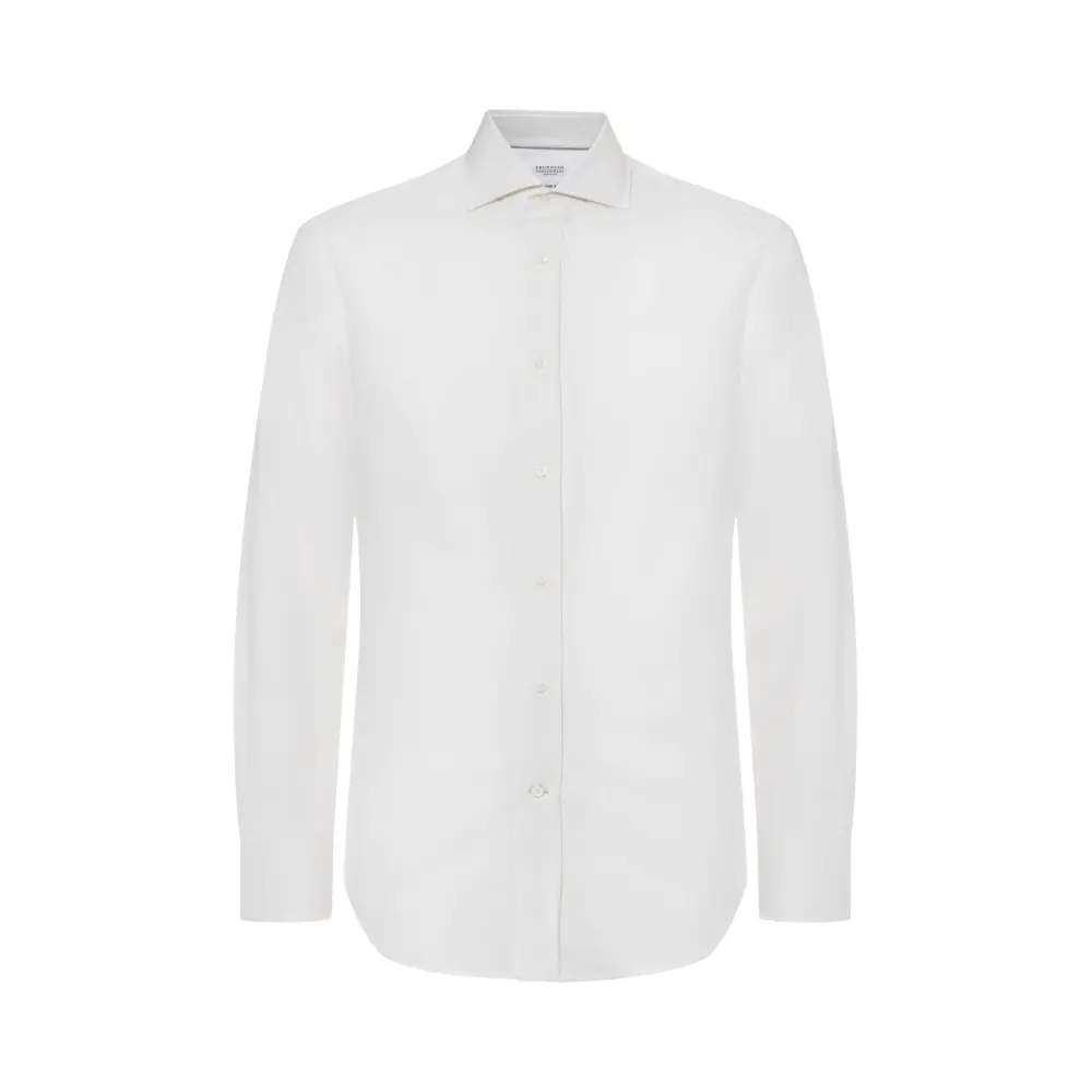 Рубашка Slim Fit шерстяная
