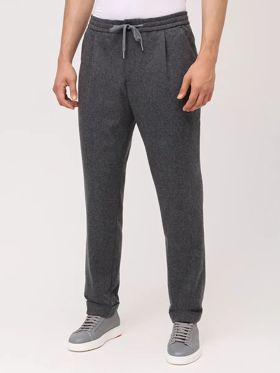 Брюки шерстяные