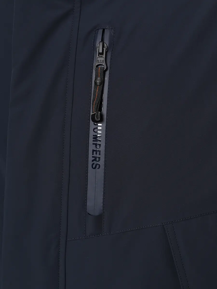 Парка однотонная