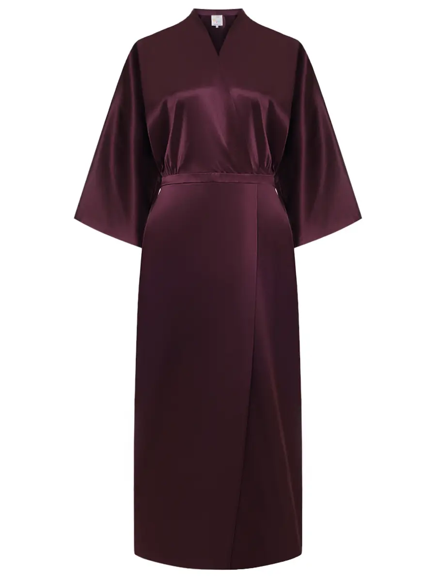 Платье шелковое