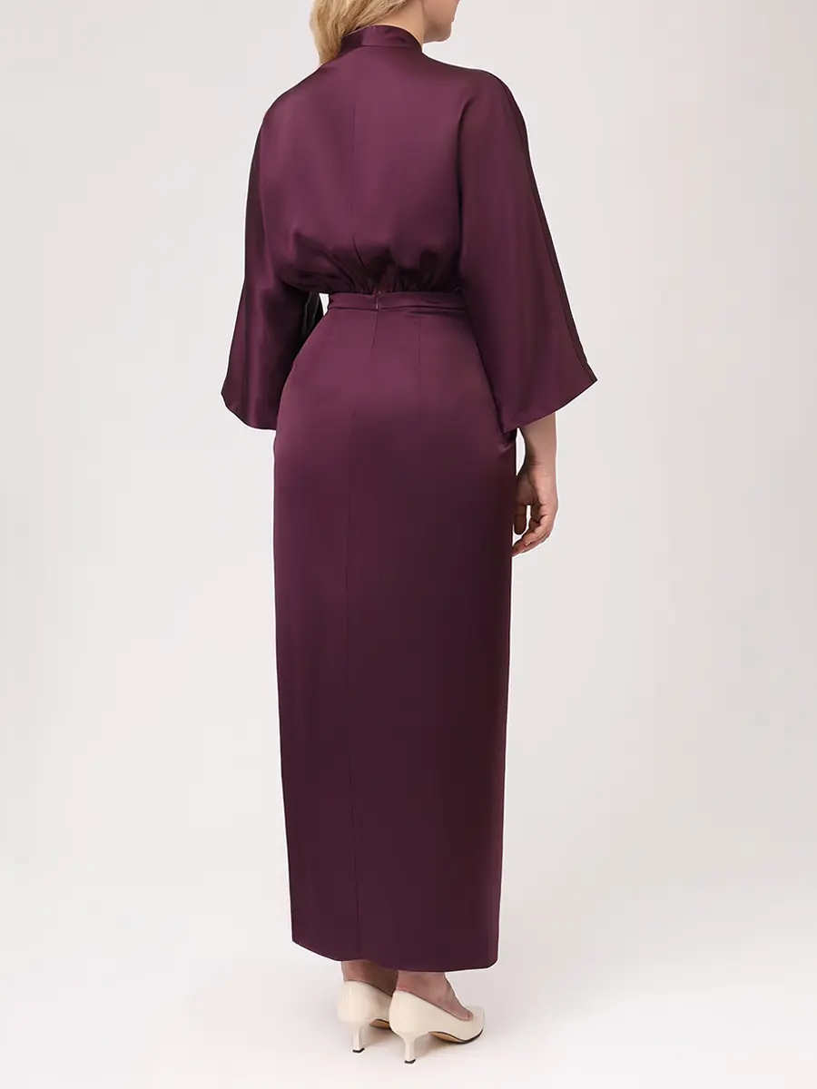 Платье шелковое