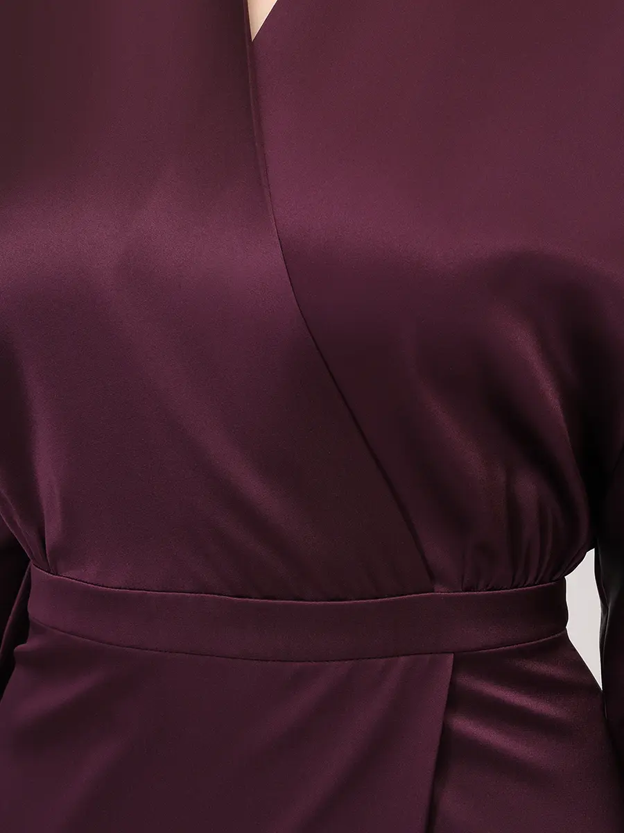 Платье шелковое