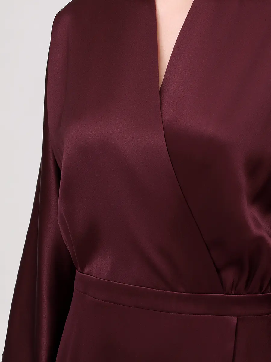 Платье шелковое