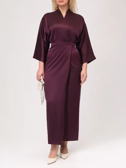 Платье шелковое OLOLOL