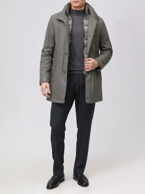 Брюки Regular Fit шерстяные CANALI