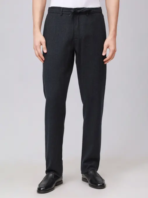 Брюки Regular Fit шерстяные CANALI