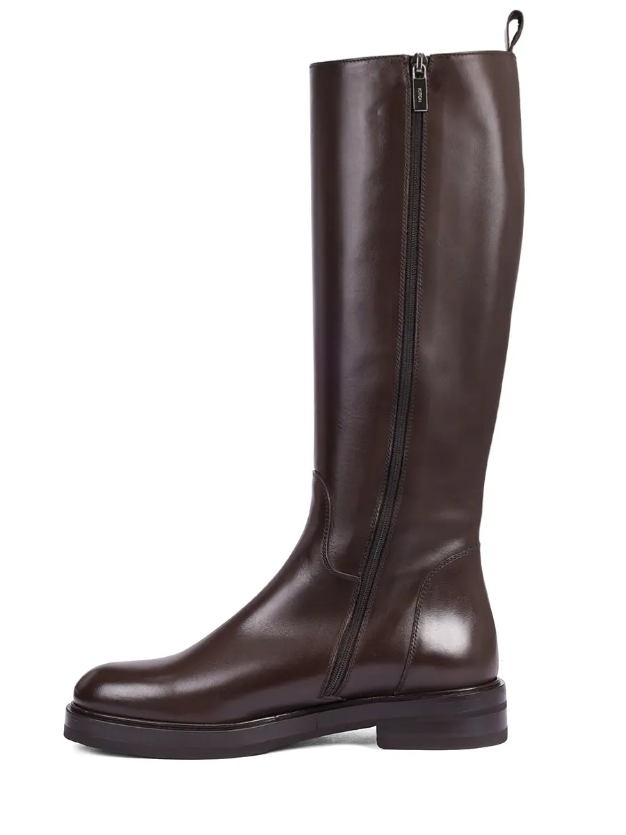 Сапоги кожаные