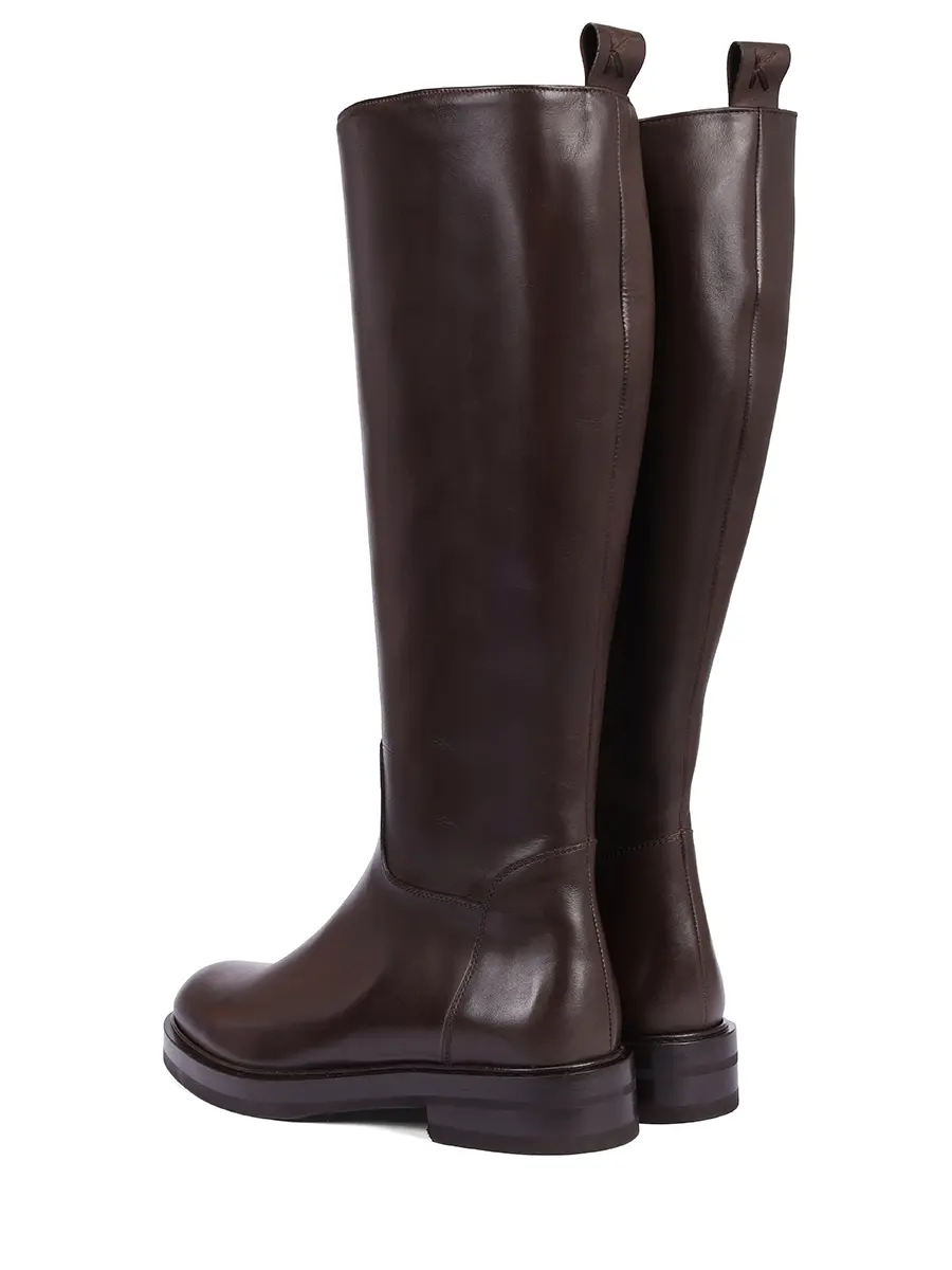 Сапоги кожаные