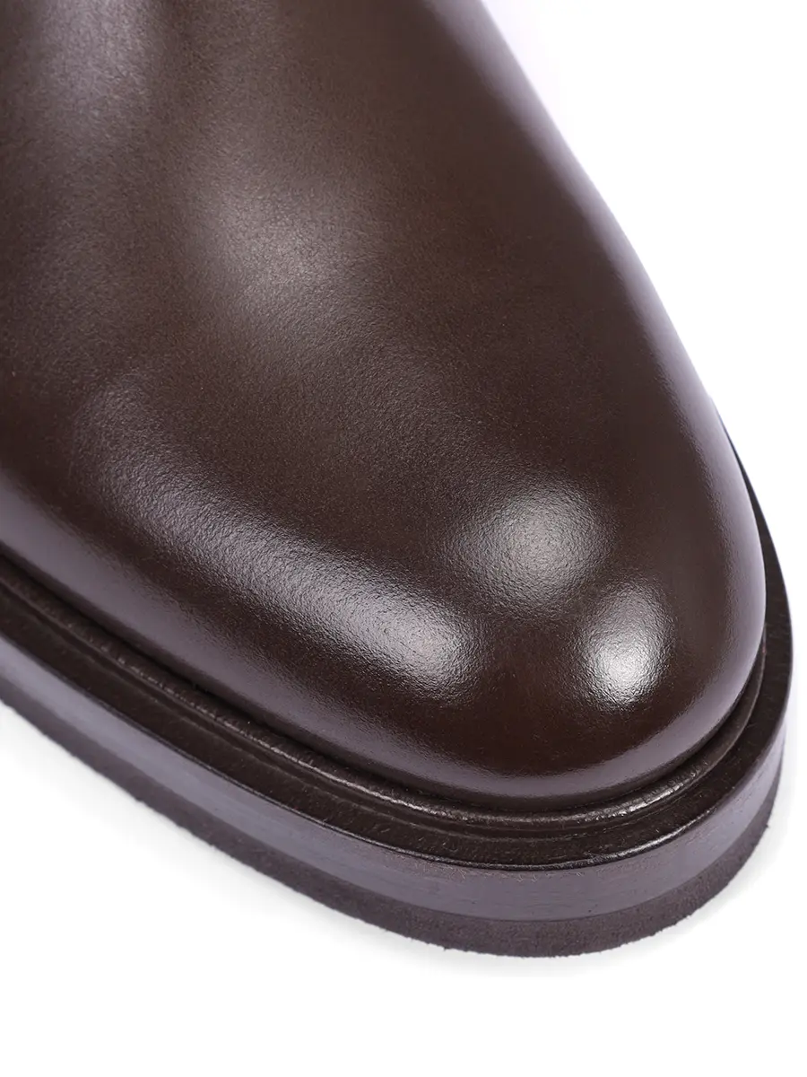 Сапоги кожаные