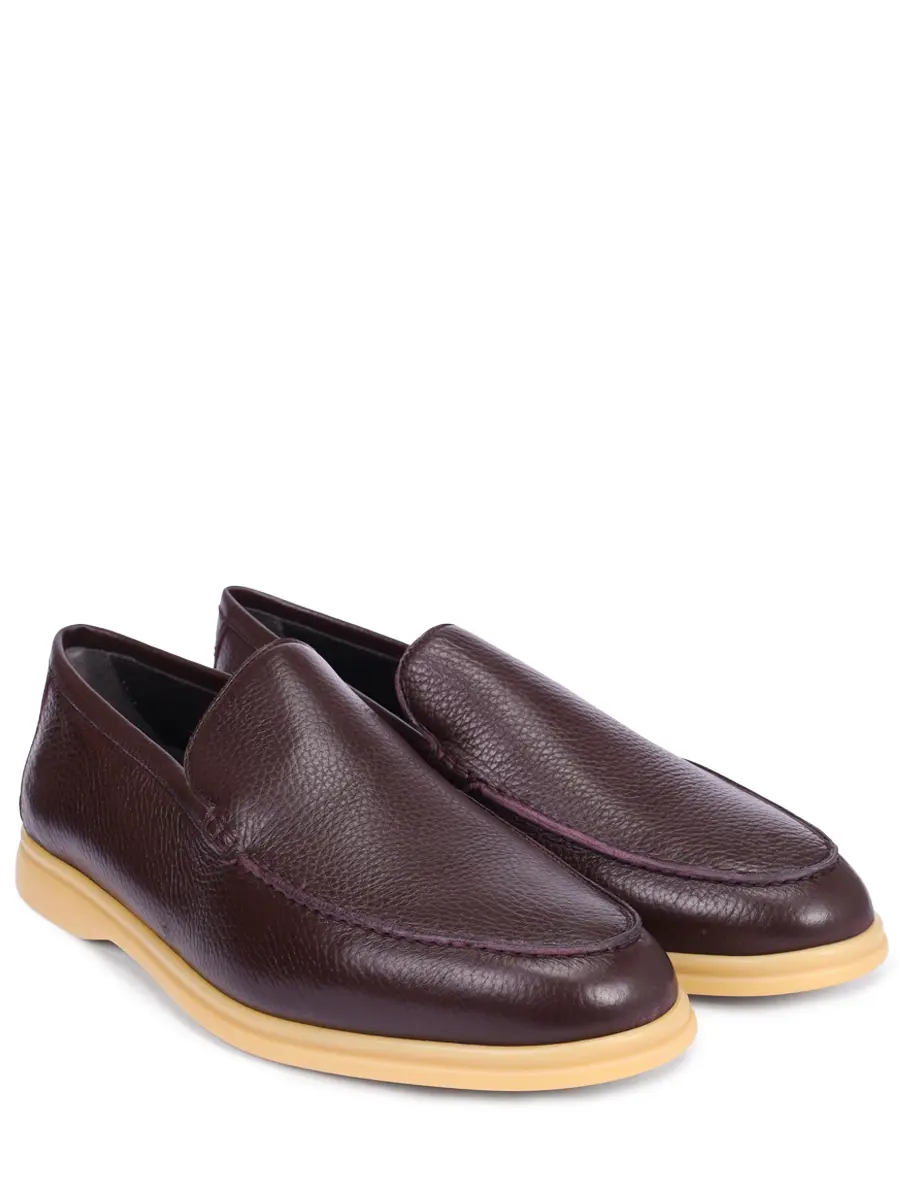 Лоферы кожаные