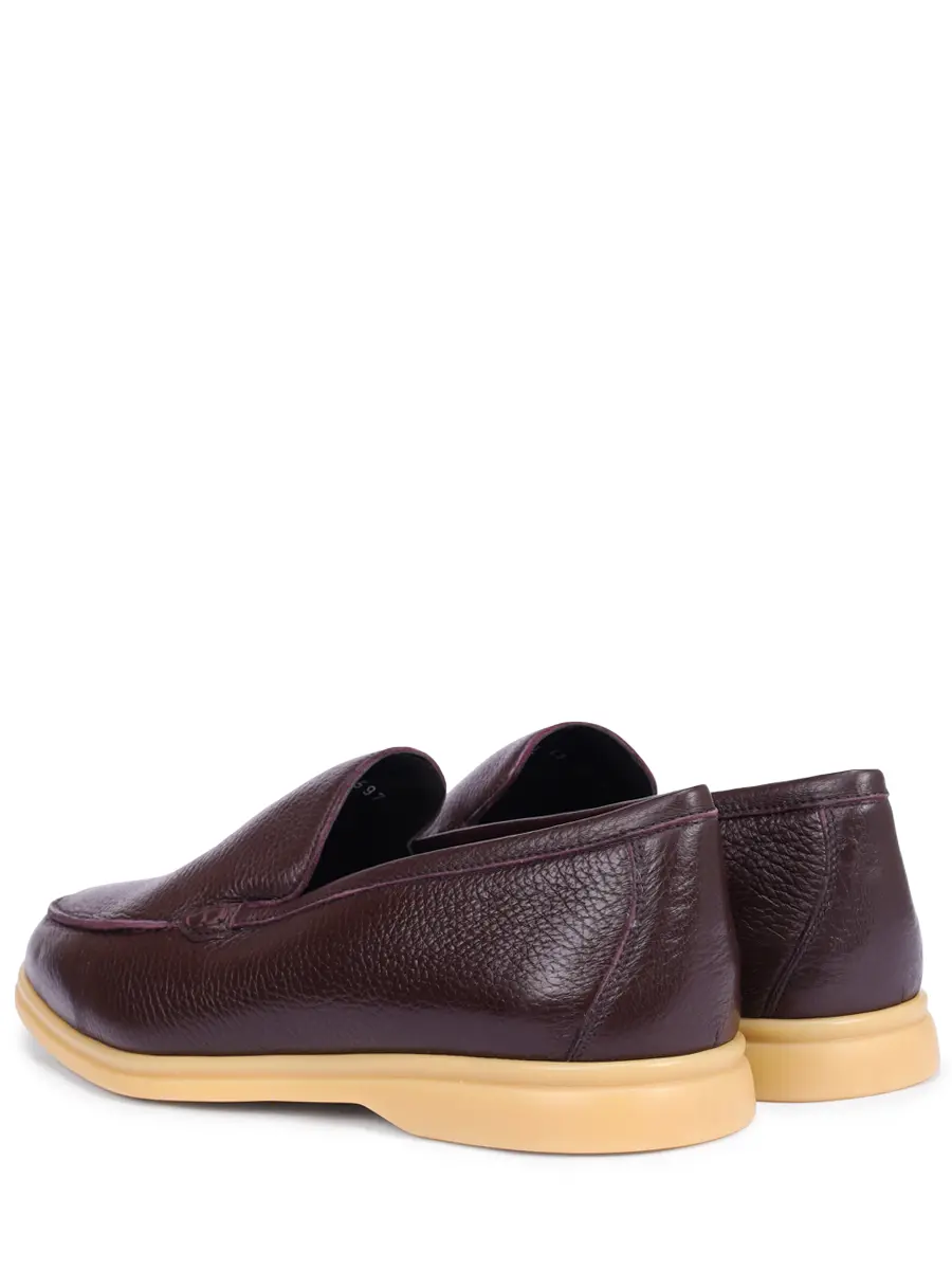 Лоферы кожаные