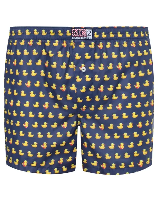 Трусы-шорты хлопковые MC2 SAINT BARTH