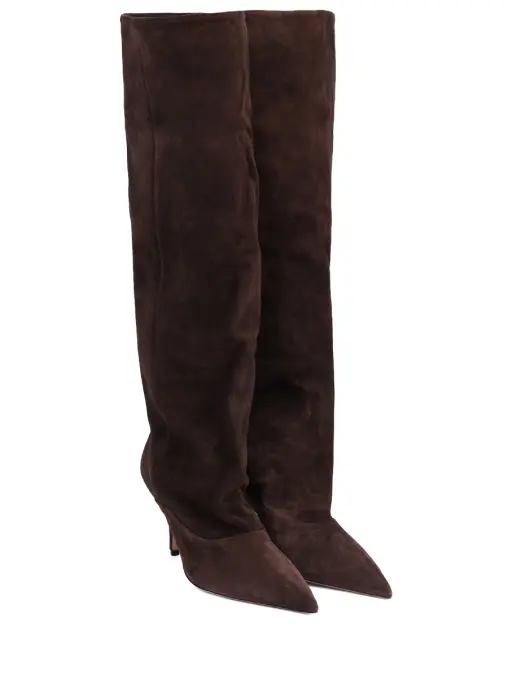 Сапоги замшевые PARIS TEXAS