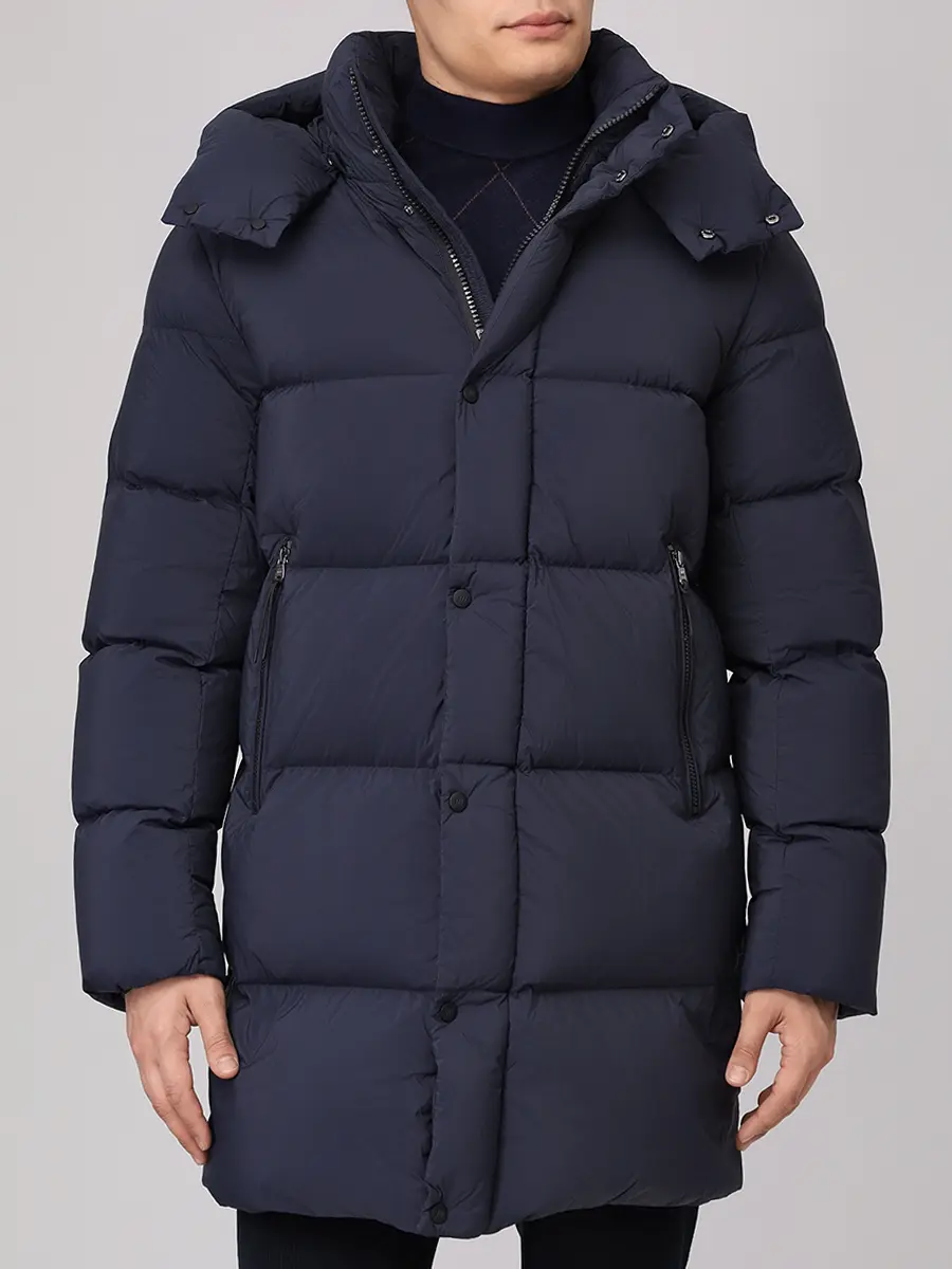 Пуховик стеганый