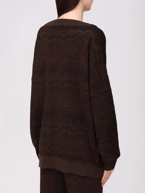 Пуловер из вискозы и шерсти MISSONI