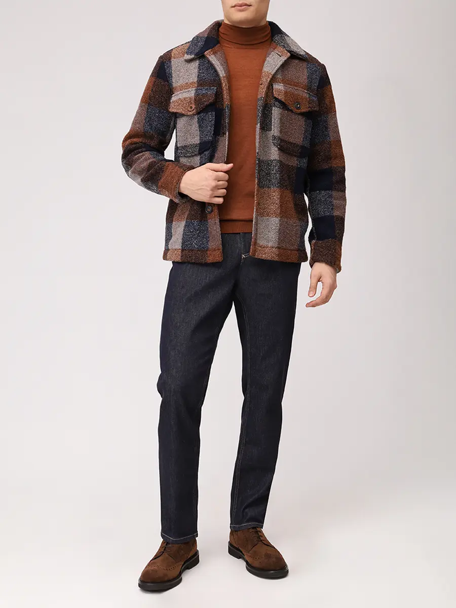 Рубашка в клетку