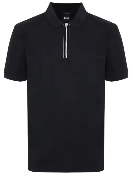 Поло хлопковое BOSS