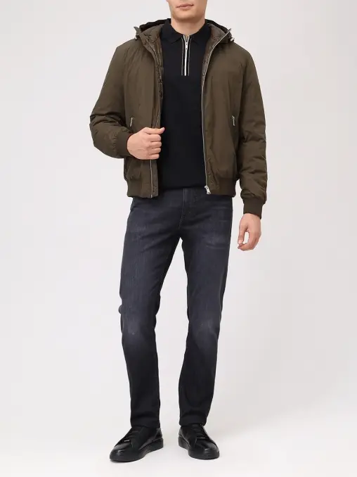 Поло хлопковое BOSS