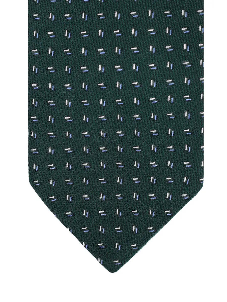 Галстук из шелка и шерсти