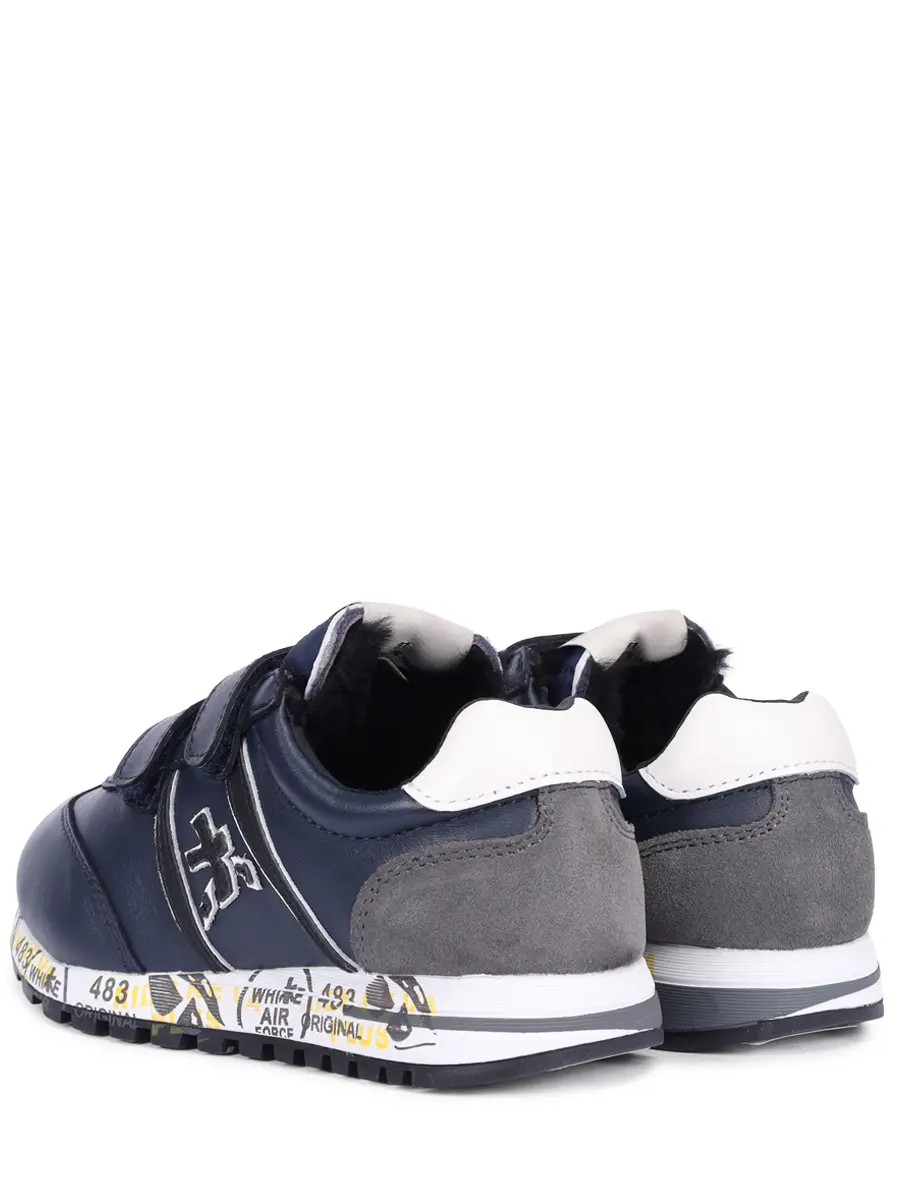 Кроссовки кожаные на меху Lucy VM