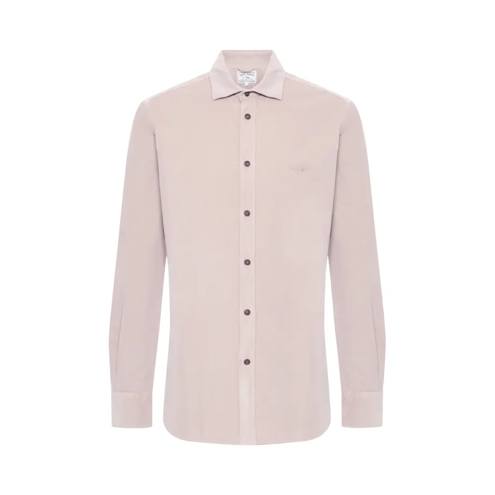 Рубашка Slim Fit вельветовая