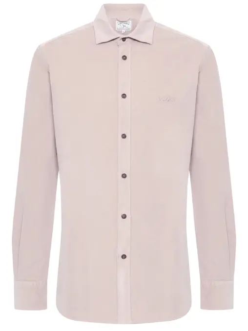 Рубашка Slim Fit вельветовая MC2 SAINT BARTH