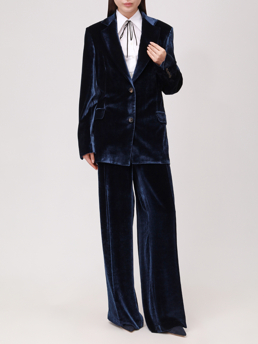 Брюки бархатные