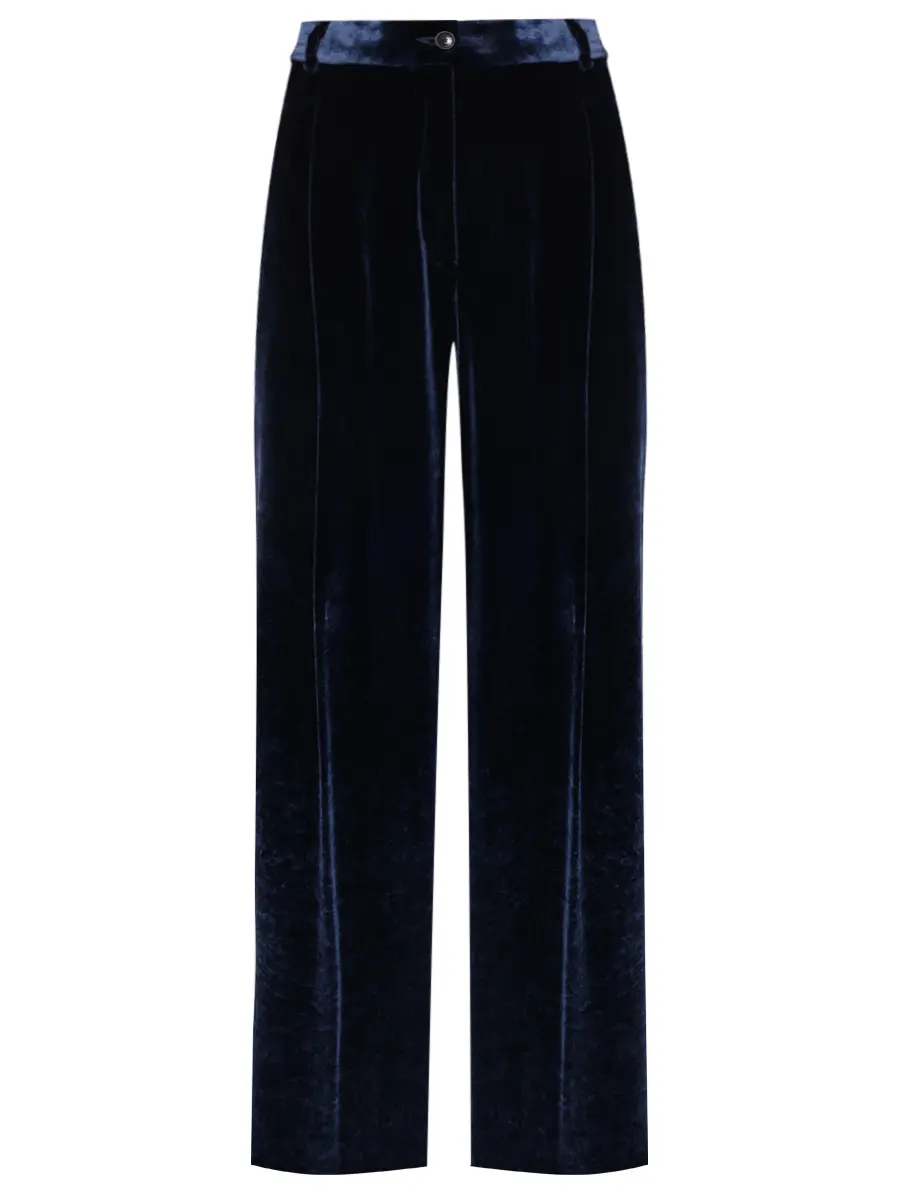 Брюки бархатные