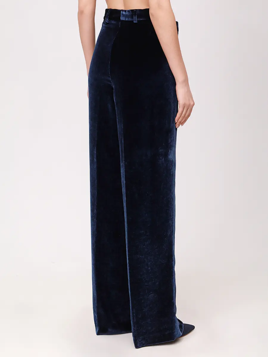 Брюки бархатные