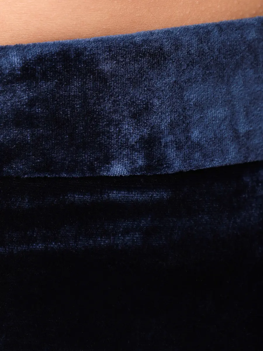 Брюки бархатные