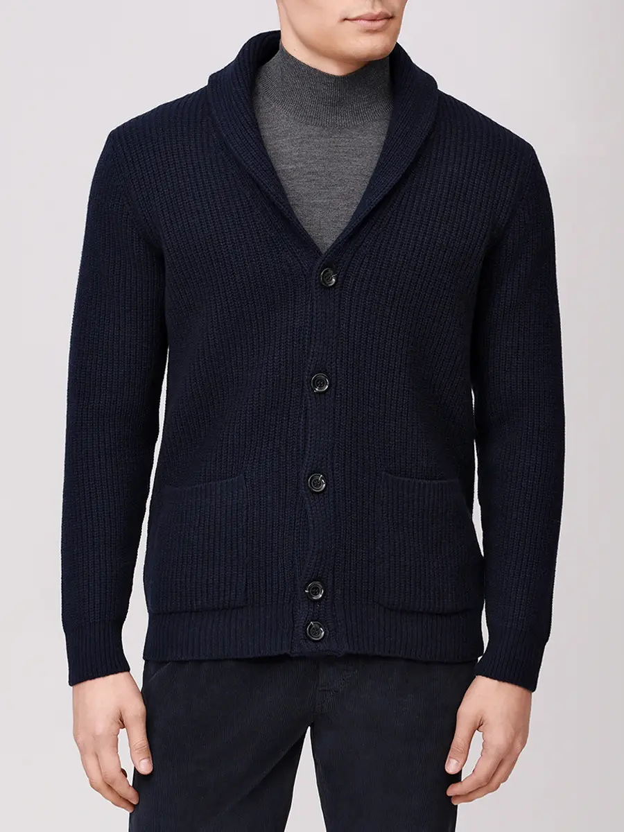 Кардиган шерстяной