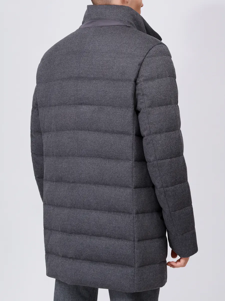 Пуховик стеганый