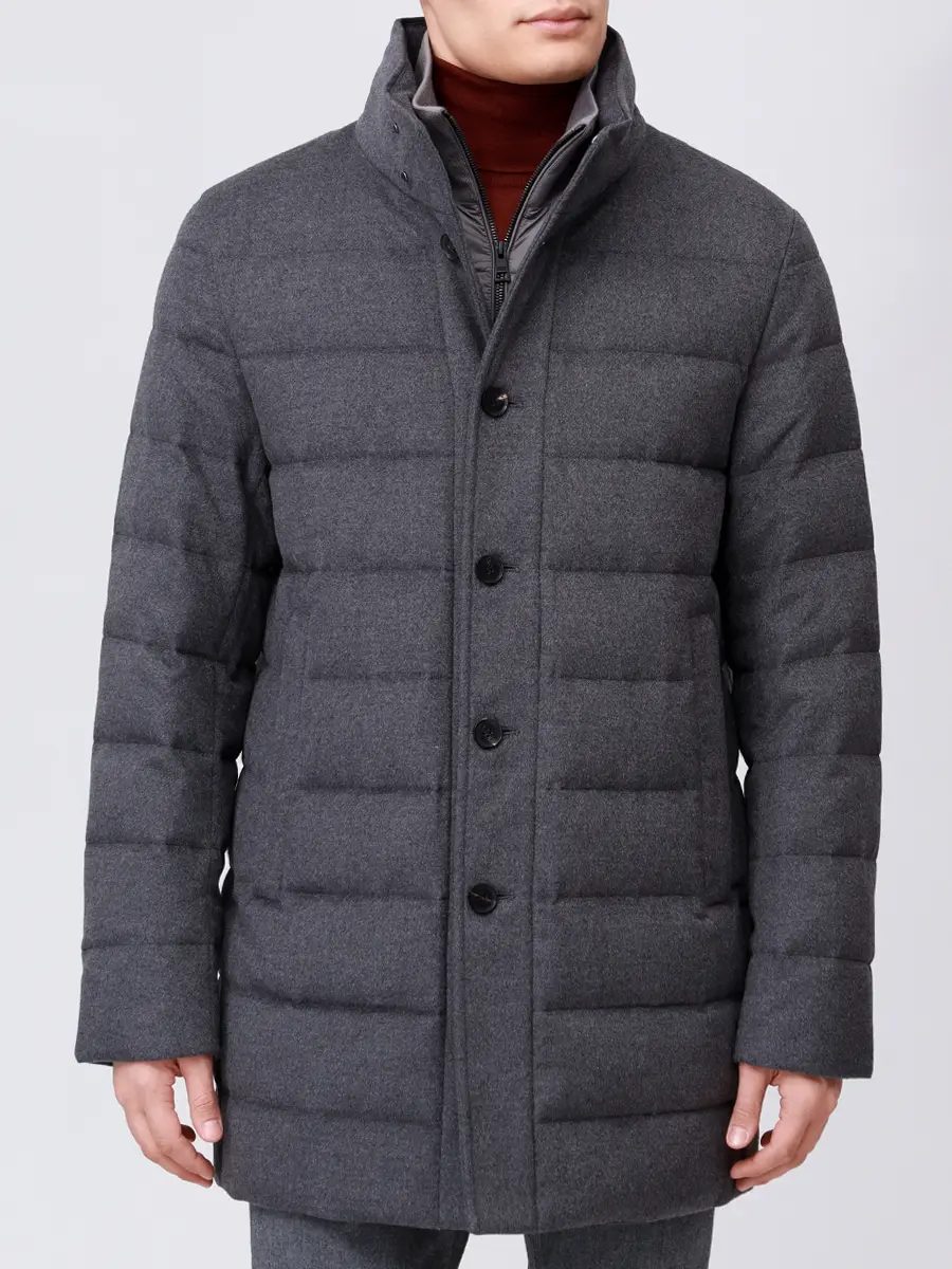 Пуховик стеганый