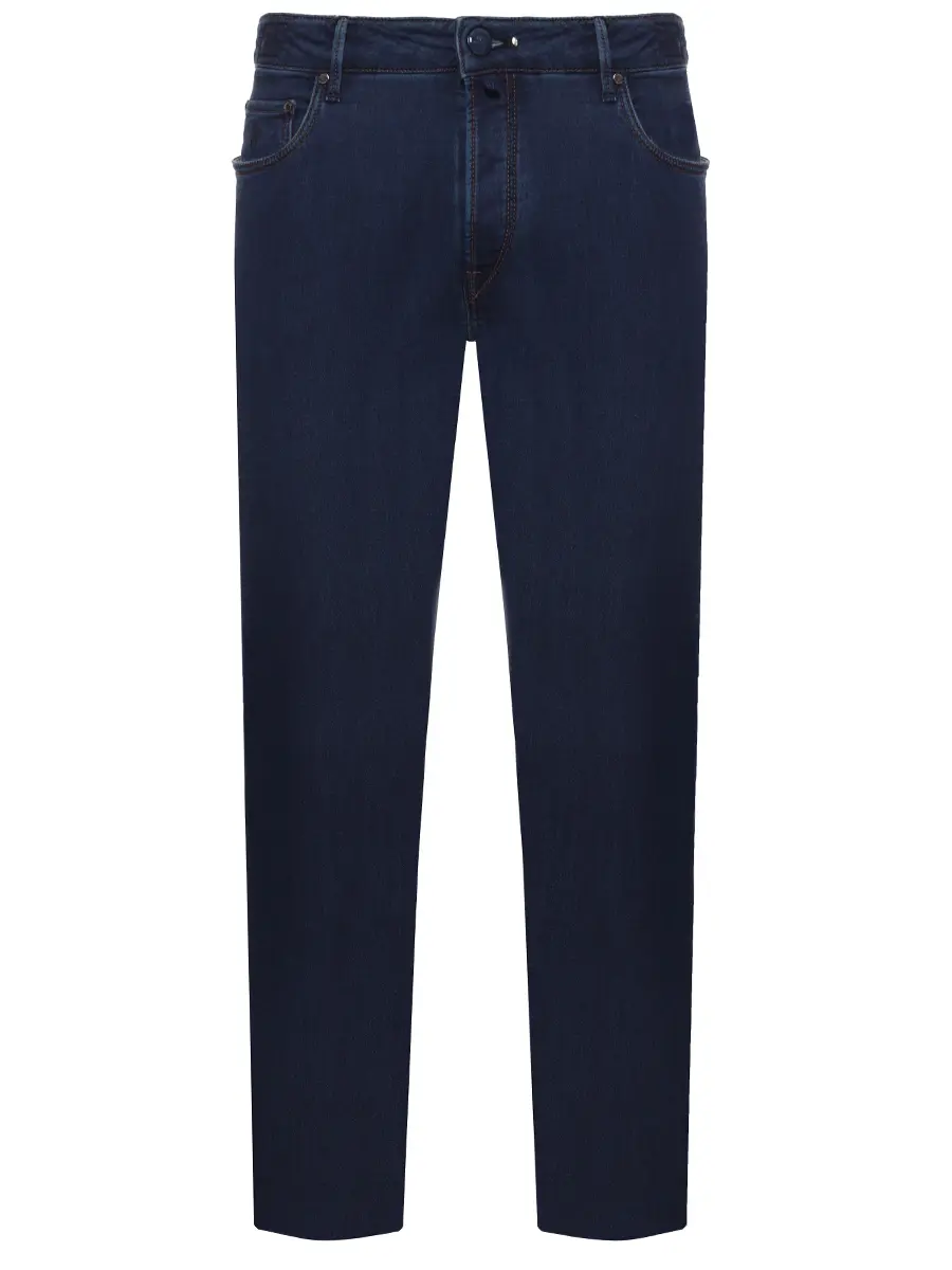 Джинсы из хлопка и шерсти