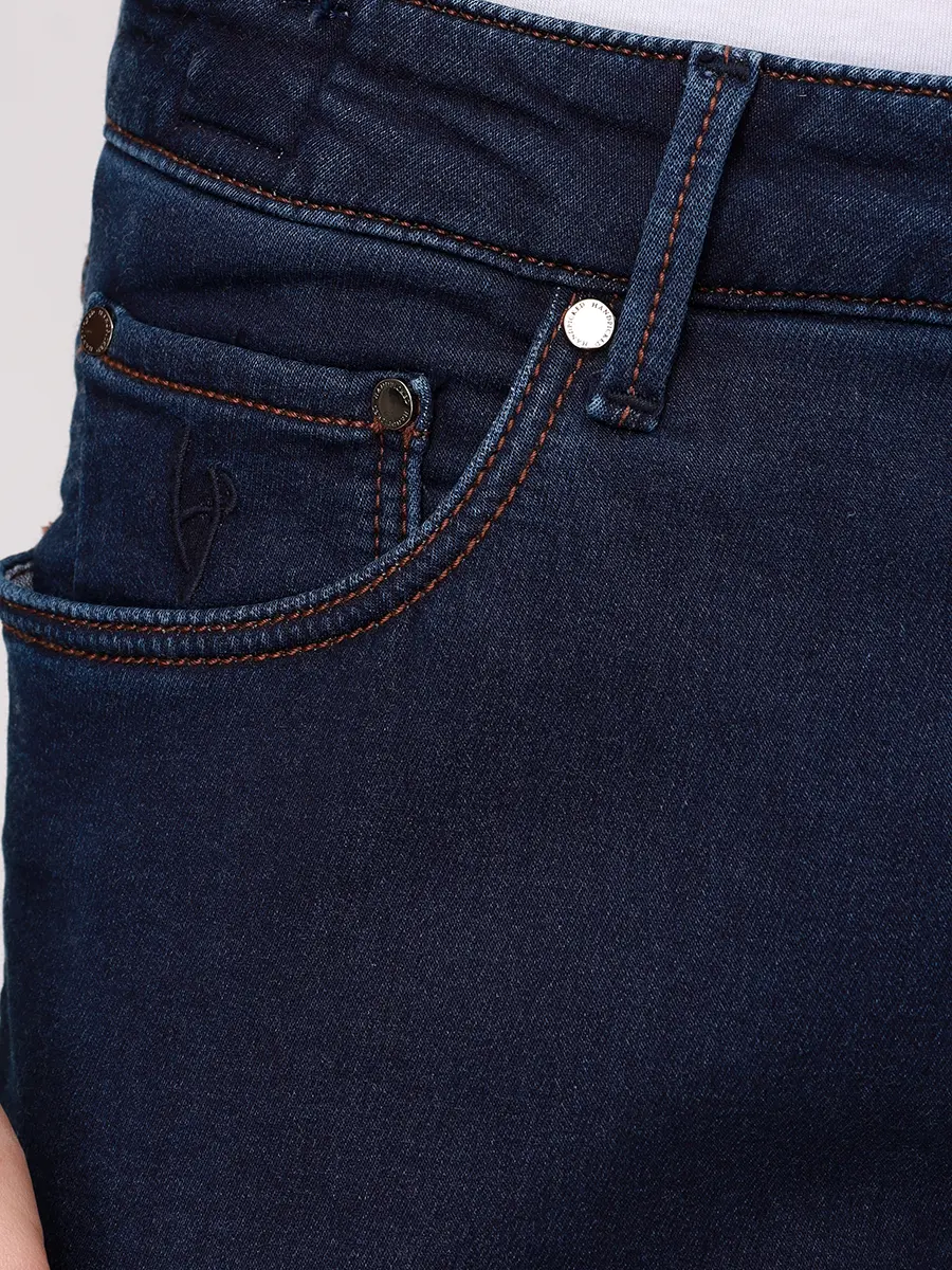 Джинсы из хлопка и шерсти