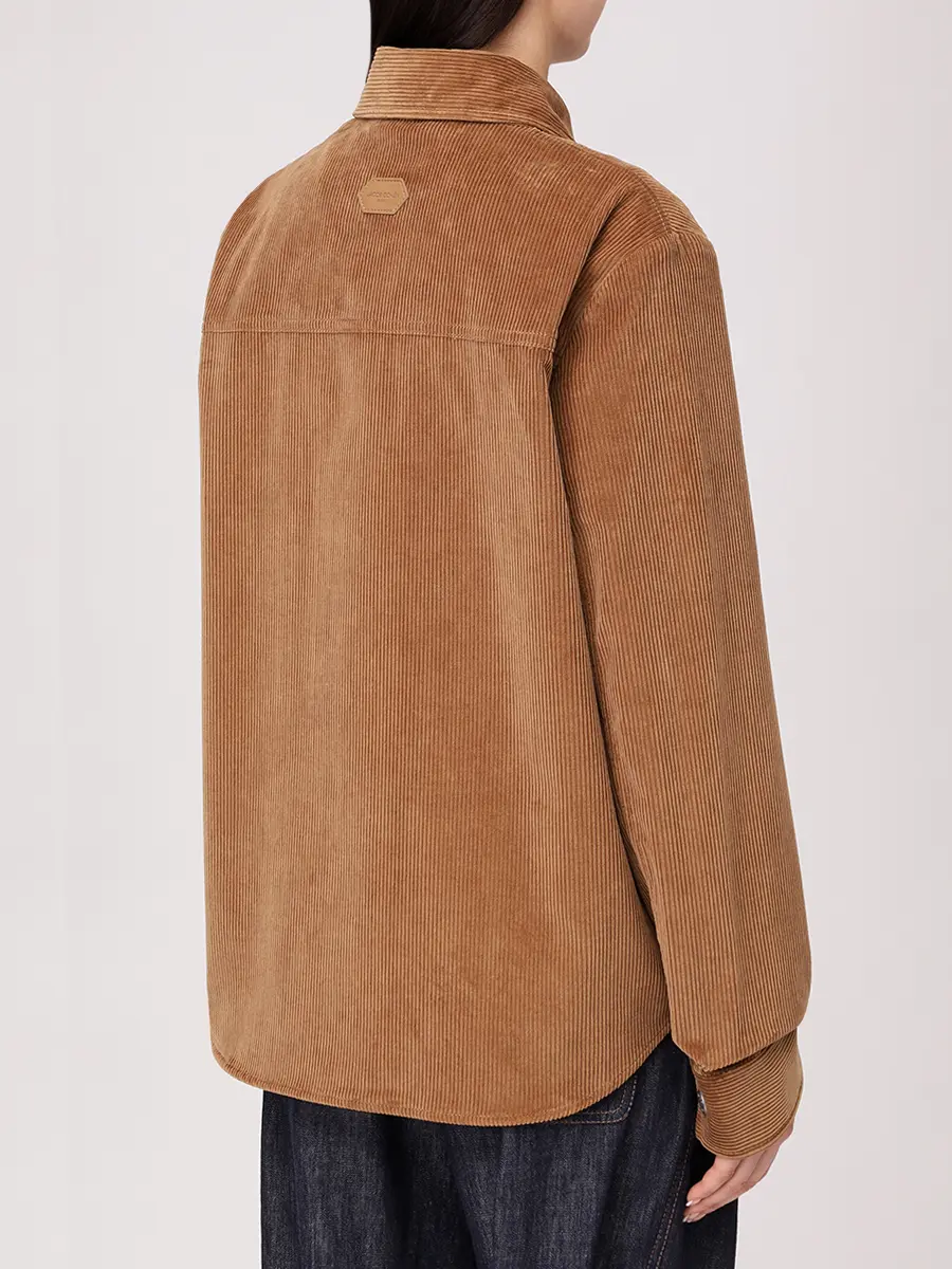 Рубашка вельветовая