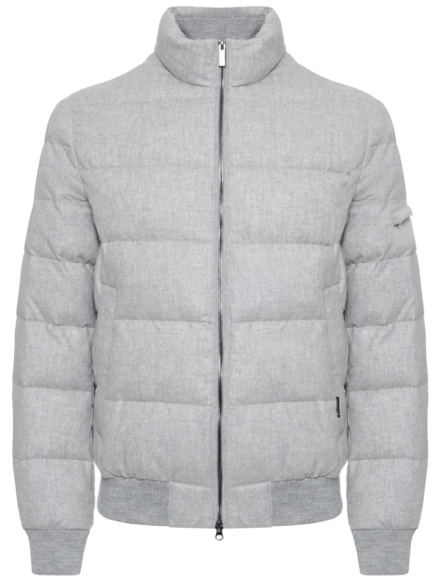 Пуховик стеганый