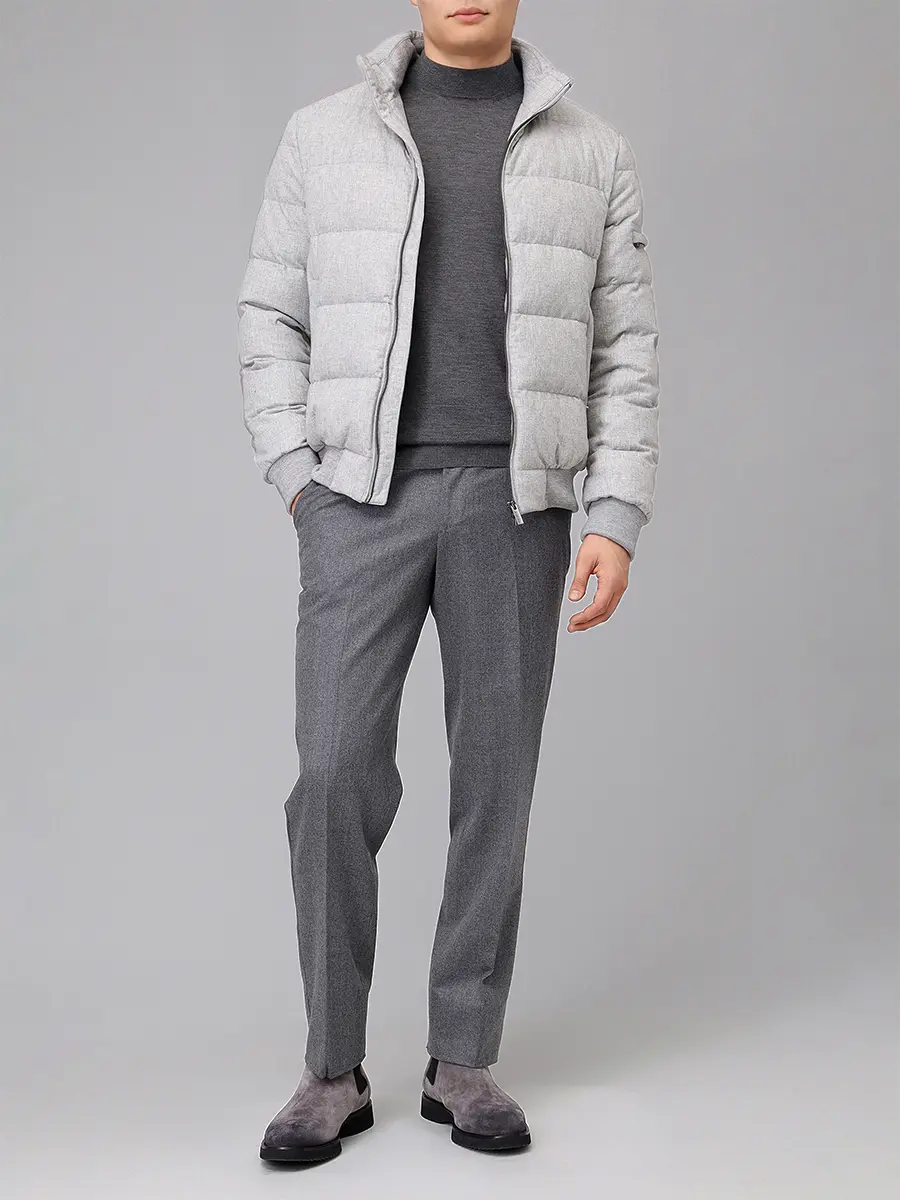 Пуховик стеганый