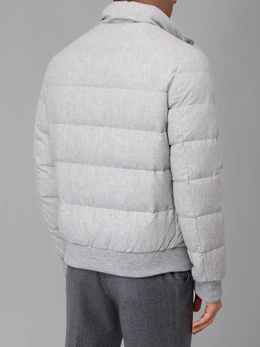 Пуховик стеганый