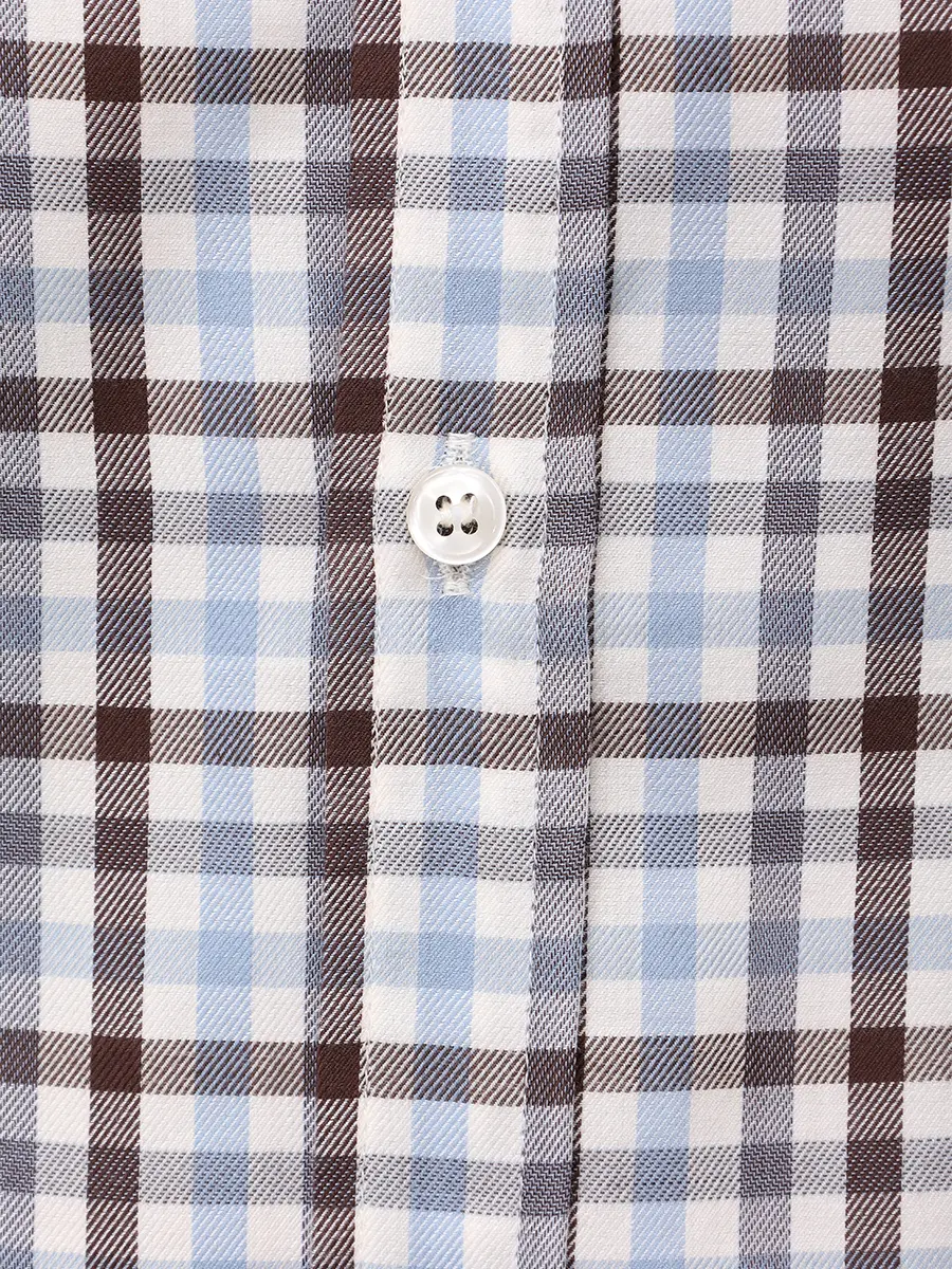 Рубашка Regular Fit из хлопка и лиоцелла