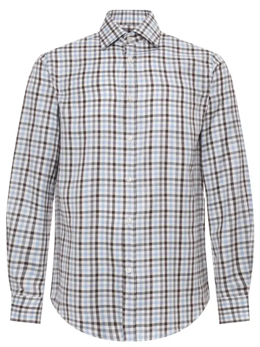 Рубашка Regular Fit из хлопка и лиоцелла PAUL & SHARK