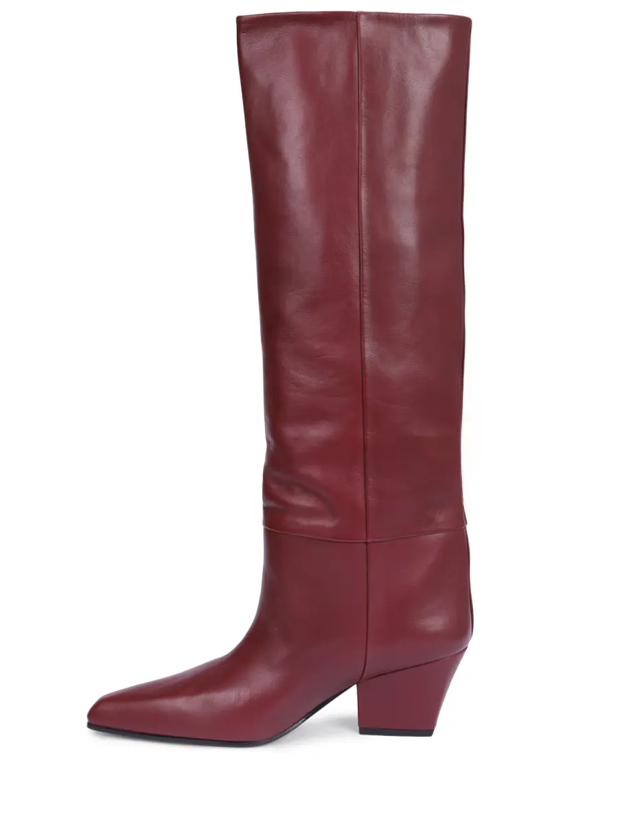 Сапоги кожаные