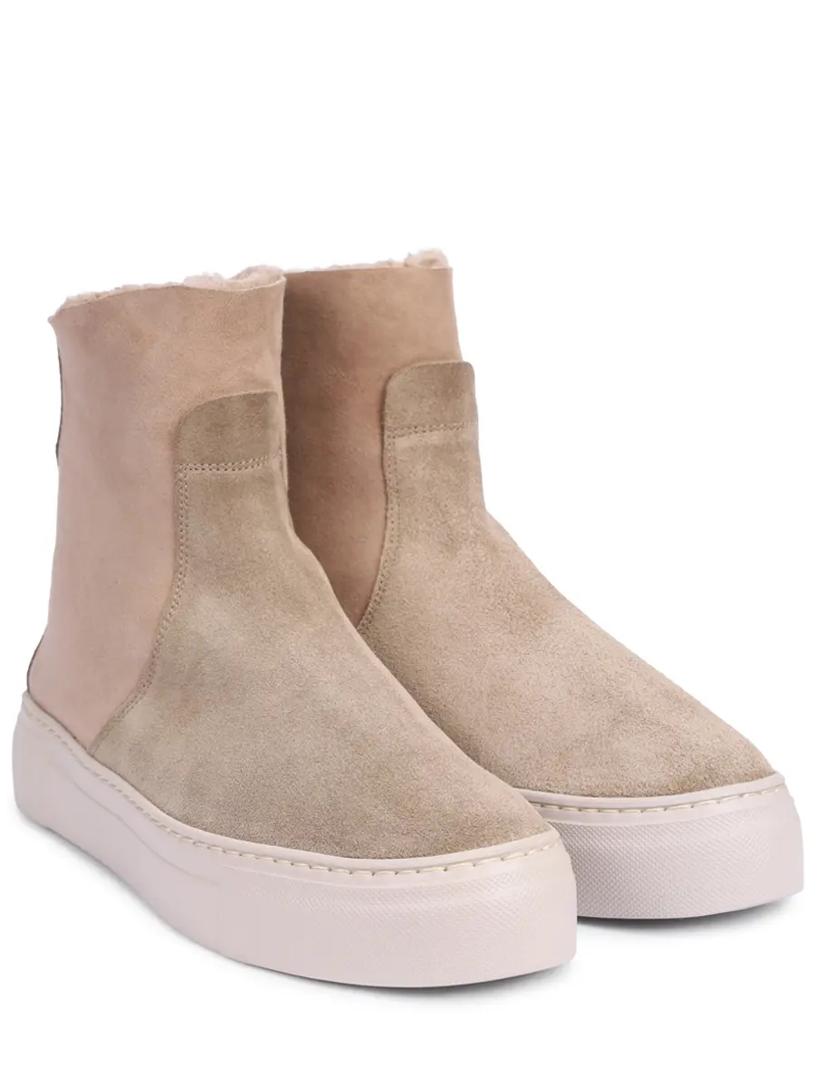 Ботинки замшевые на меху Meghan Warm