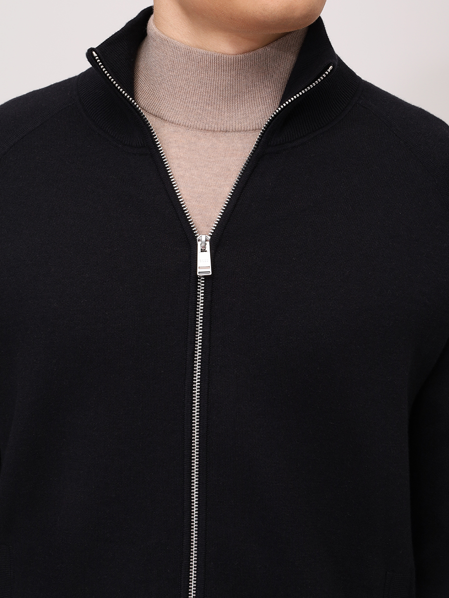 Кардиган из хлопка и шерсти