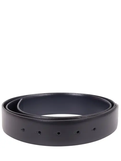 Ремень двусторонний кожаный с пряжками BOSS